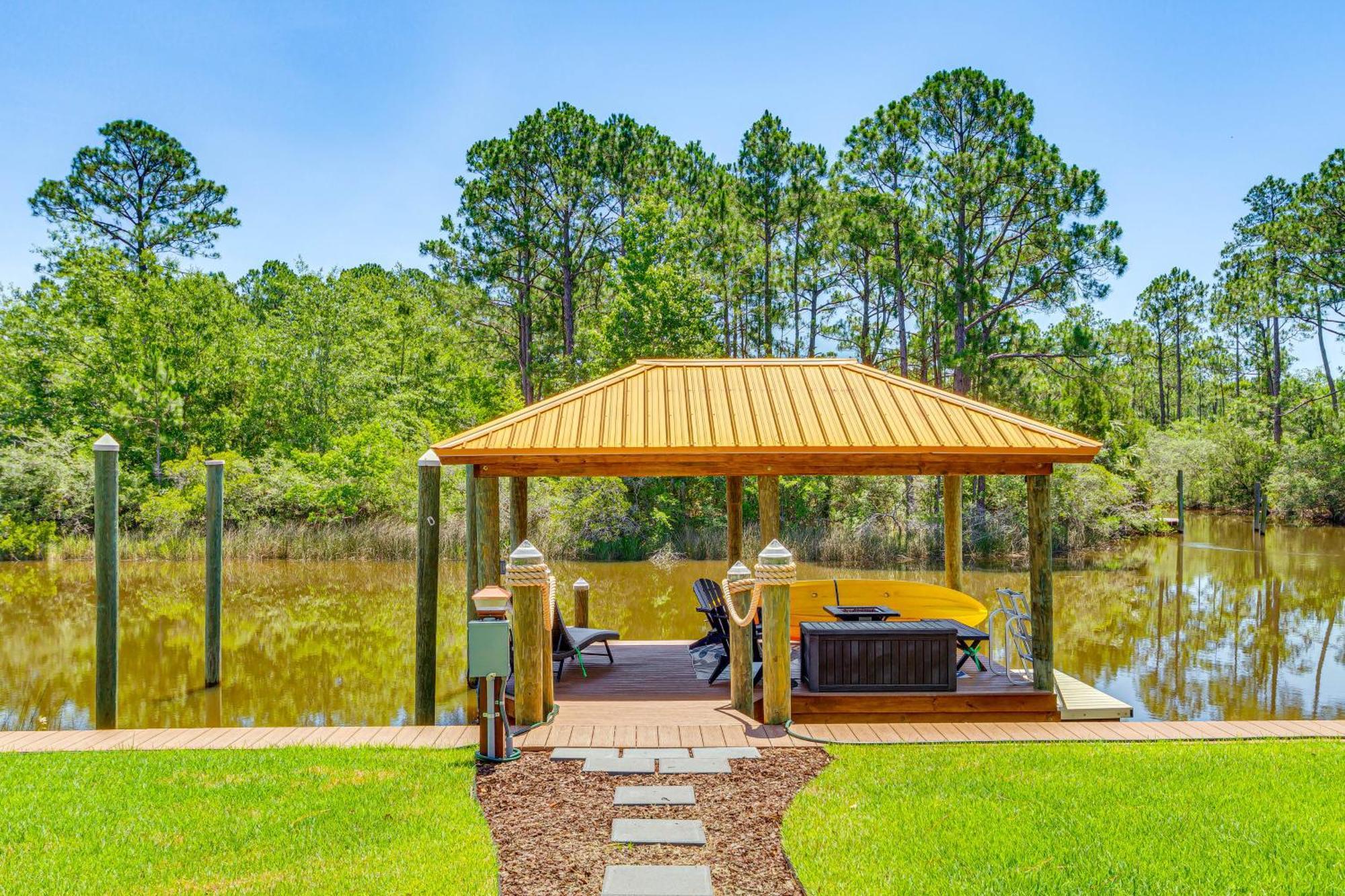 Waterfront Florida Vacation Rental With Boat Dock Milton Exterior foto
