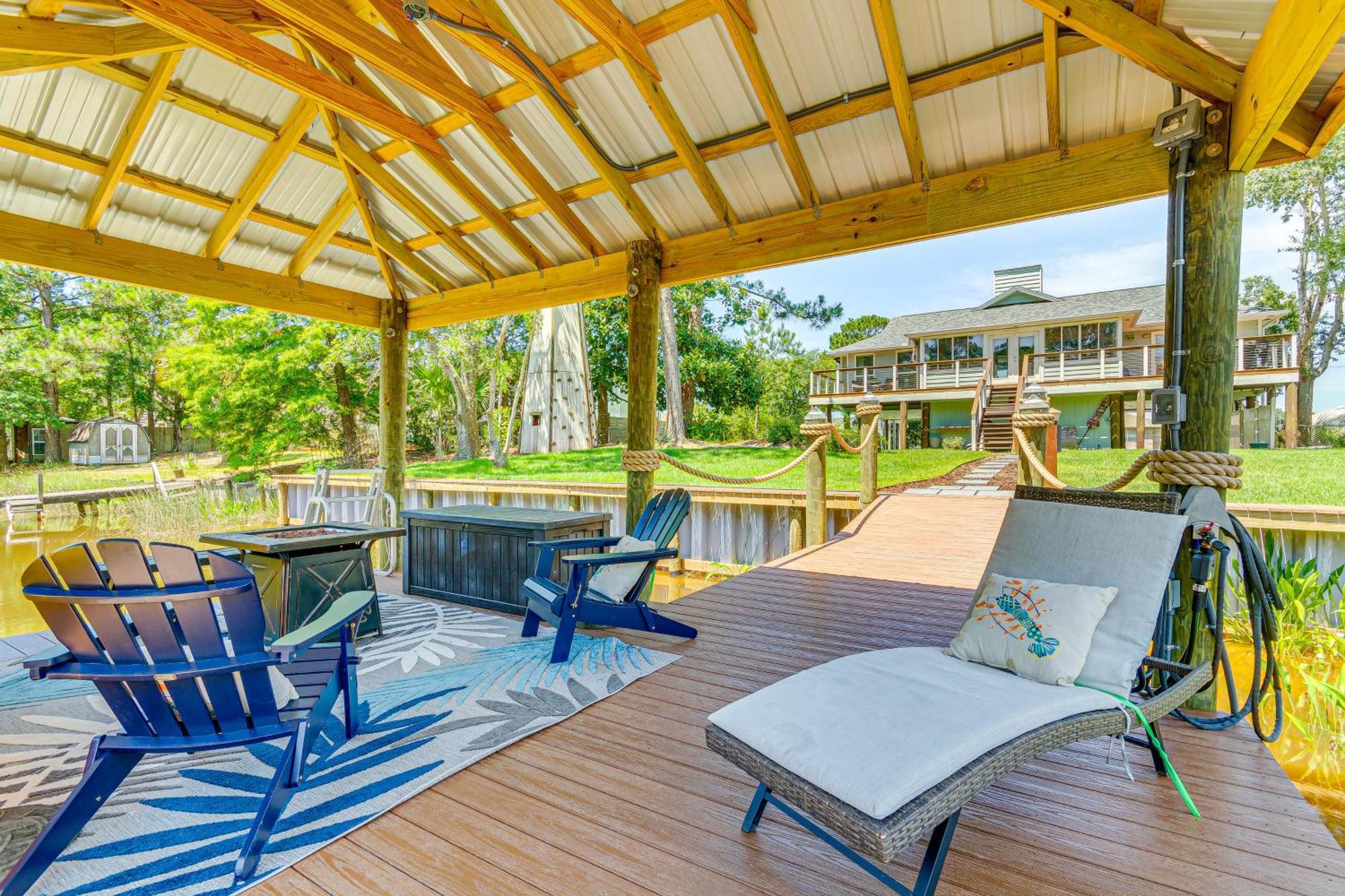 Waterfront Florida Vacation Rental With Boat Dock Milton Exterior foto
