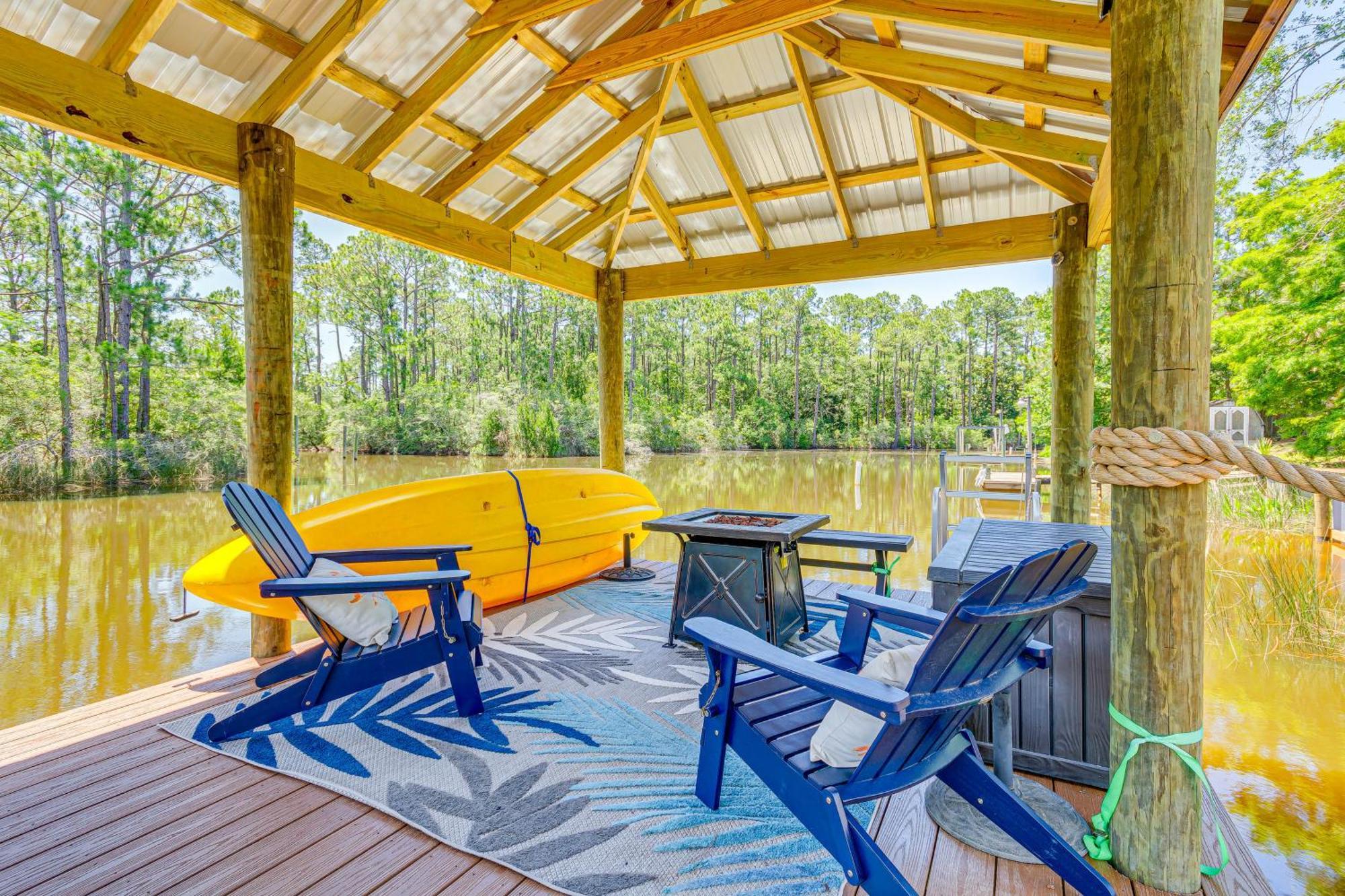 Waterfront Florida Vacation Rental With Boat Dock Milton Exterior foto