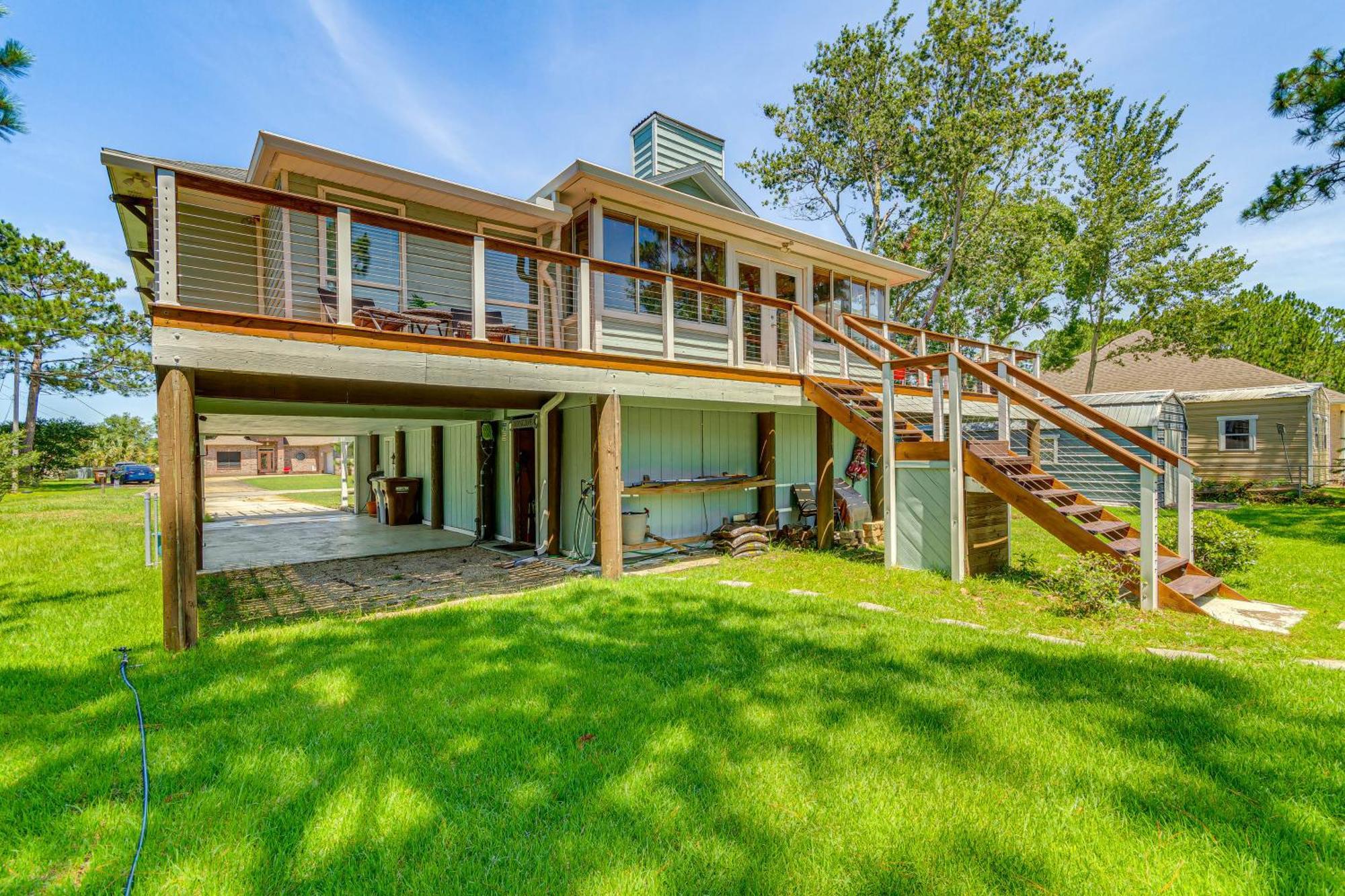 Waterfront Florida Vacation Rental With Boat Dock Milton Exterior foto